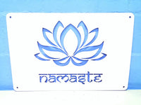 Namaste Lotus Flower Wall Art