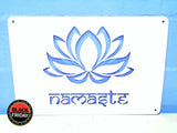 Namaste Lotus Flower Wall Art