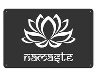 Namaste Lotus Flower Wall Art