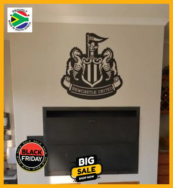 Newcastle United Football Club Mounted Wall Art Design