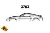 Nissan 370 Z Detailed Silhouette Metal Wall Art