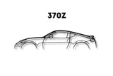 Nissan 370 Z Detailed Silhouette Metal Wall Art