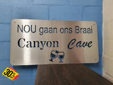 Nou Gaan Ons Braai Wall Art