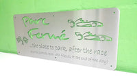 Parc Ferme Home Bar Sign Mounted Wall Art