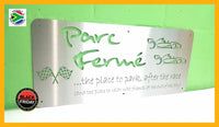 Parc Ferme Home Bar Sign Mounted Wall Art