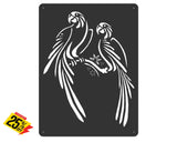 Parrot Pair Laser Cut Wall Art Wall