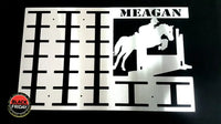 Personalized Horse Rosette Hangers