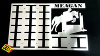 Personalized Horse Rosette Hangers