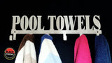 Pool Towels 6 Hook Towel Hanger Small Or Large Home Décor