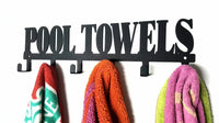 Pool Towels 6 Hook Towel Hanger Small Or Large Home Décor