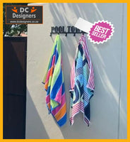 Pool Towels 6 Hook Towel Hanger Small Or Large Home Décor