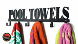 Pool Towels 6 Hook Towel Hanger Small Or Large Home Décor