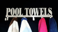 Pool Towels 6 Hook Towel Hanger Small Or Large Home Décor