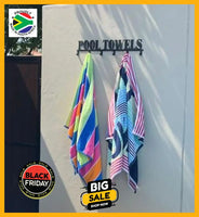 Pool Towels 6 Hook Towel Hanger Small Or Large Home Décor