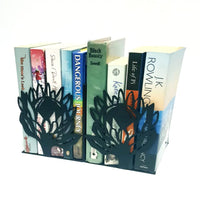 Protea Flower Book Ends Black Home Décor