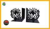 Protea Flower Book Ends Home Décor