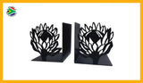 Protea Flower Book Ends Home Décor