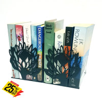 Protea Flower Book Ends Black Home Décor