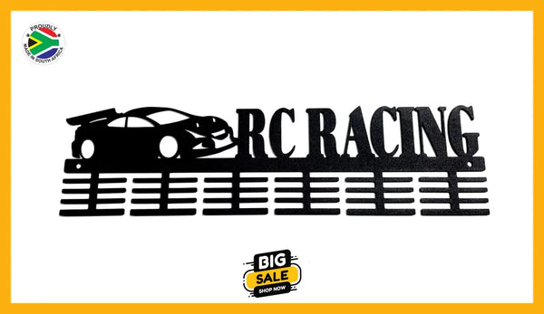 Rc Racing Road 48 Tier Medal Hanger Black Sports Hangers