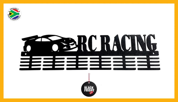 Rc Racing Road 48 Tier Medal Hanger Black Sports Hangers