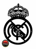 Real Madrid Football Club Crest Mounted Wall Art Design