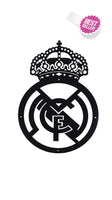 Real Madrid Football Club Crest Mounted Wall Art Design
