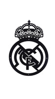 Real Madrid Football Club Crest Mounted Wall Art Design