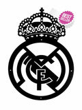 Real Madrid Football Club Crest Mounted Wall Art Design