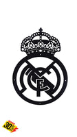 Real Madrid Football Club Crest Mounted Wall Art Design