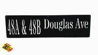 Rectangular House Signs Wall Art