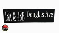 Rectangular House Signs Wall Art