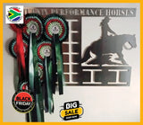 Reining & Western Mounted Rosette Hangers Horse