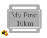 Ribbon Labels For First Achievement Running Medals 10Km