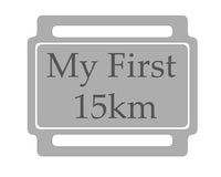 Ribbon Labels For First Achievement Running Medals 15Km