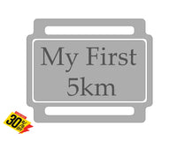 Ribbon Labels For First Achievement Running Medals 5Km