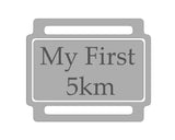 Ribbon Labels For First Achievement Running Medals 5Km