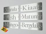 Room Number Store Room Or Name Plaques Wall Art