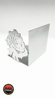 Rose Flower Book Ends Home Décor