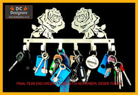 Rose Flower Key Hook Hooks