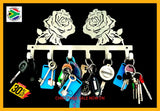 Rose Flower Key Hook Hooks