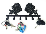 Rose Flower Key Hook Hooks