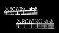 Rowing Pair 48 Tier Medal Hanger Sports Hangers