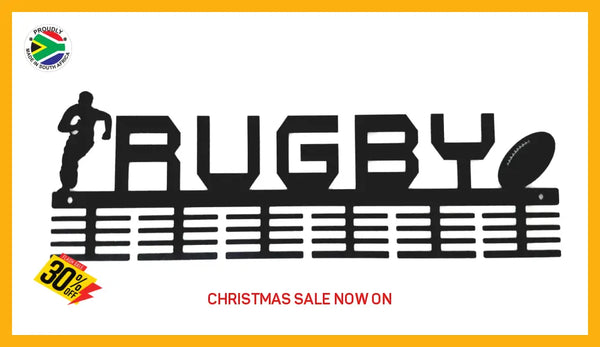 Rugby Figures 48 Tier Medal Hanger Sports Medal Hangers