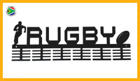 Rugby Figures 48 Tier Medal Hanger Sports Medal Hangers