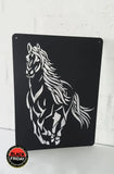 Running Horse Laser Cut Wall Art Wall