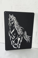 Running Horse Laser Cut Wall Art Wall