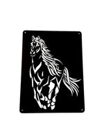 Running Horse Laser Cut Wall Art Wall