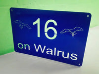 Seagull House Sign Wall Art