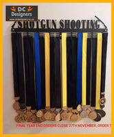 Shotgun Shooting Medal Hanger Sports Medal Hangers