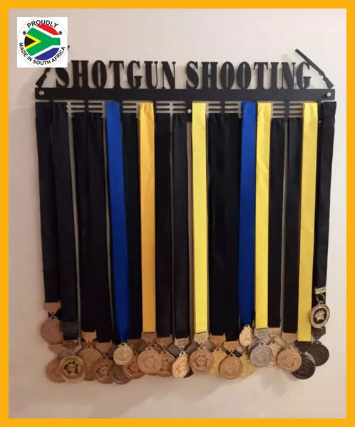 Shotgun Shooting Medal Hanger Sports Medal Hangers